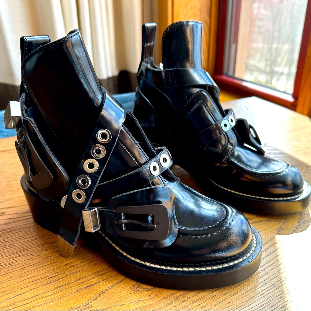 Balenciaga Buckle Ankle boots